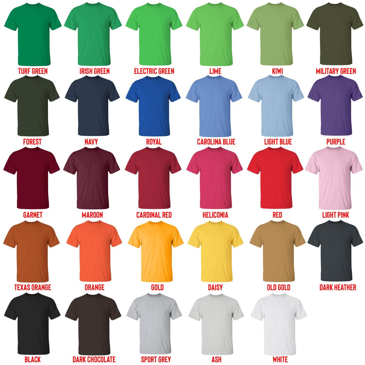 t shirt color chart - Star Vs The Forces Of Evil Store