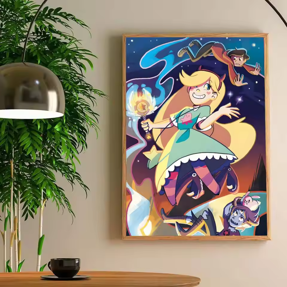 Star and Marco Adventure Wall Art