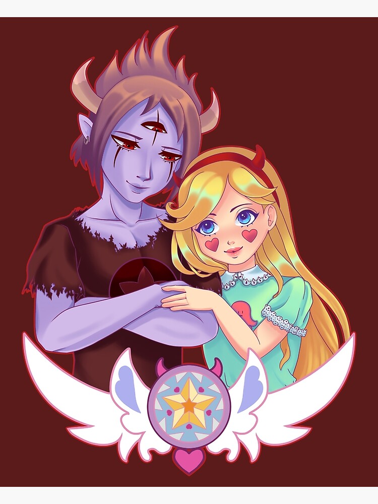 Tom Lucitor And Star Butterfly Throw Pillow - Image 2