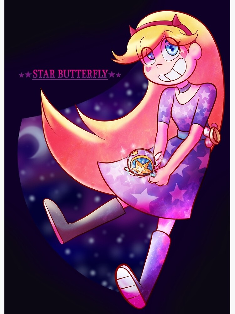 Star Butterfly In Galaxy Tapestry - Image 2