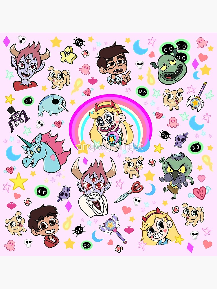 Star Vs The Forces Of Evil Blanket Tapestry - Image 2