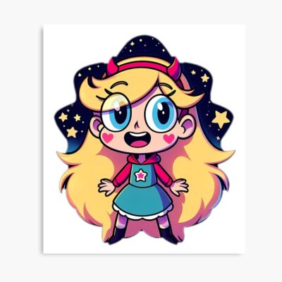 Cute Chibi Star Vs The Forces Of Evil Poster