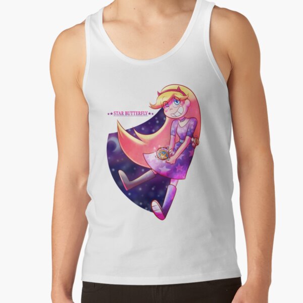 Galaxy Star Butterfly Tank Top - Image 2