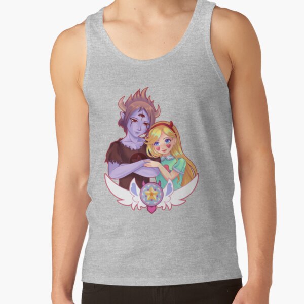 Star Vs The Forces Of Evil Tom And Star Tank Top - Image 3