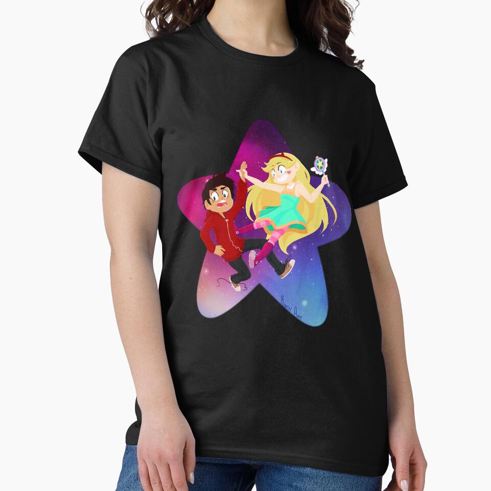 Marco And Butterfly Outer Space T-shirt - Image 3