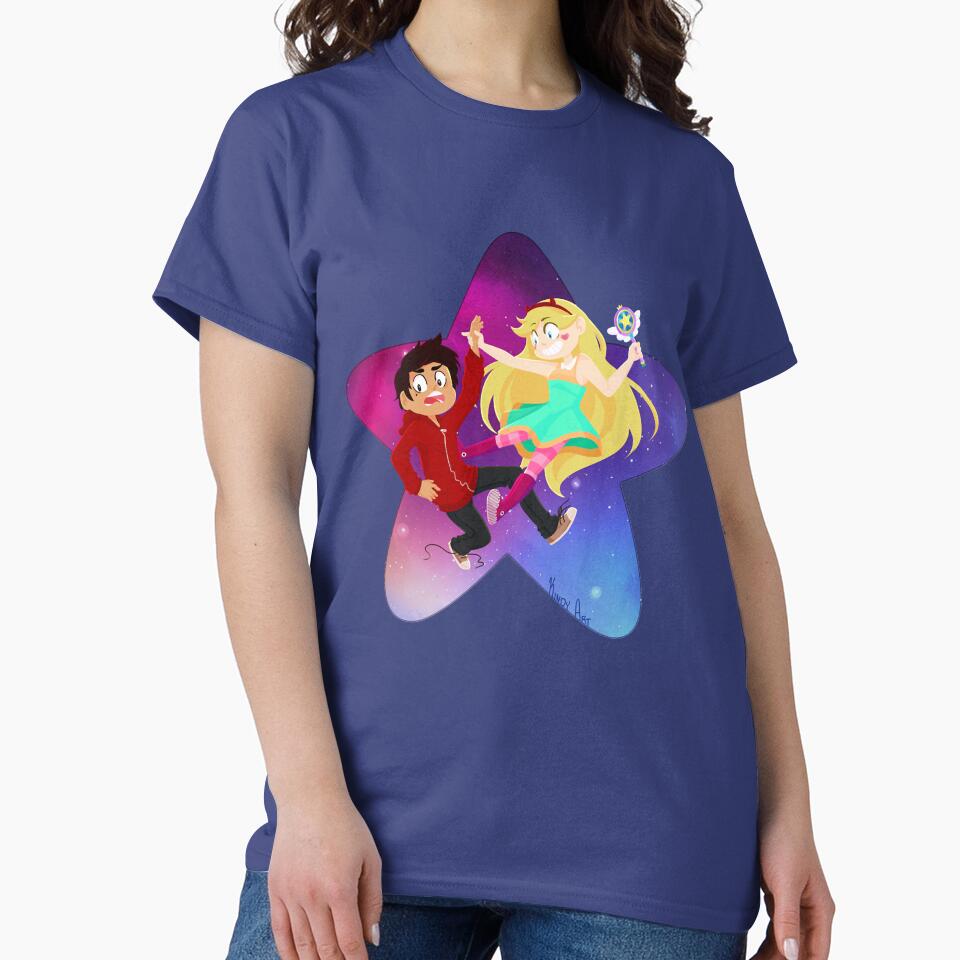 Marco And Butterfly Outer Space T-shirt