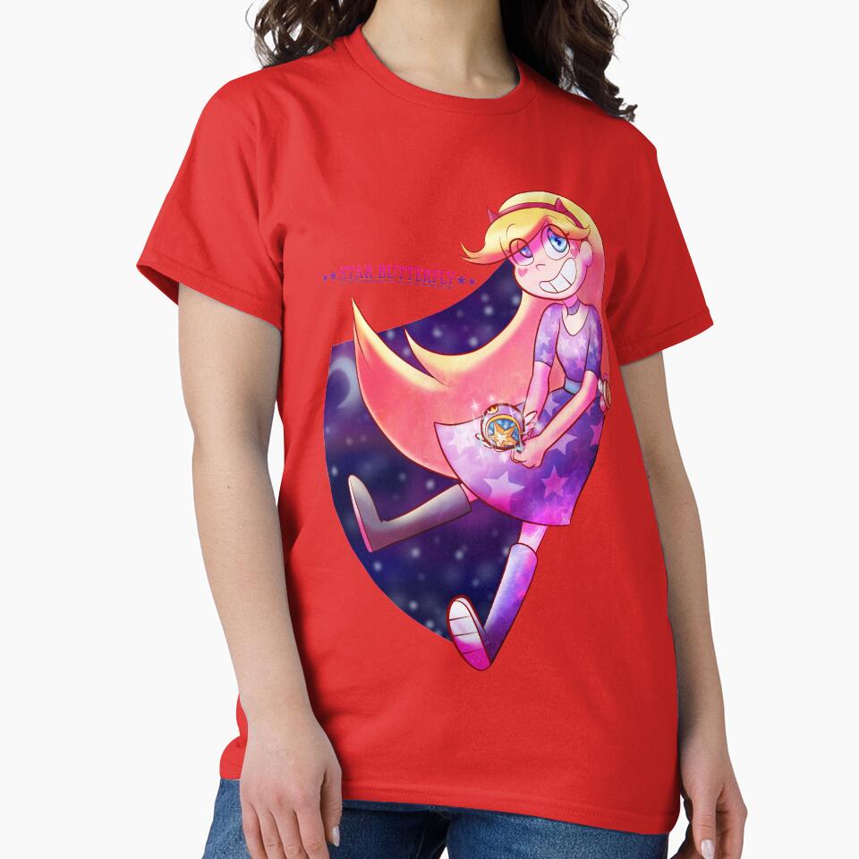 Galaxy Star Butterfly T-shirt