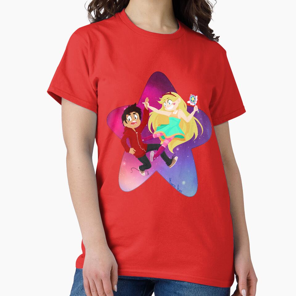 Marco And Butterfly Outer Space T-shirt - Image 5