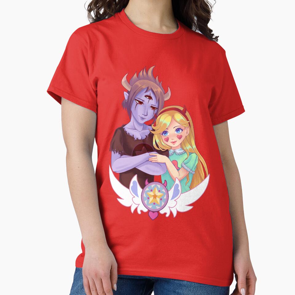 Star Vs The Forces Of Evil Tom And Star T-shirt - Image 5