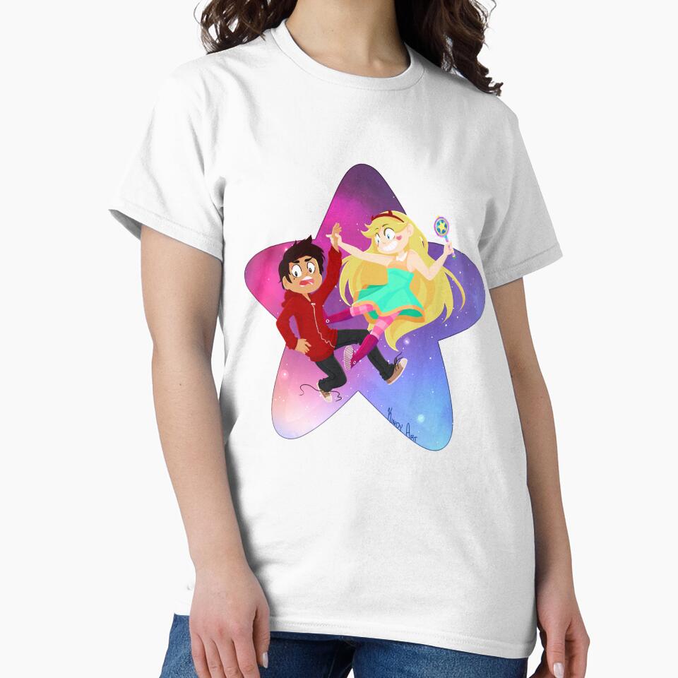 Marco And Butterfly Outer Space T-shirt - Image 2