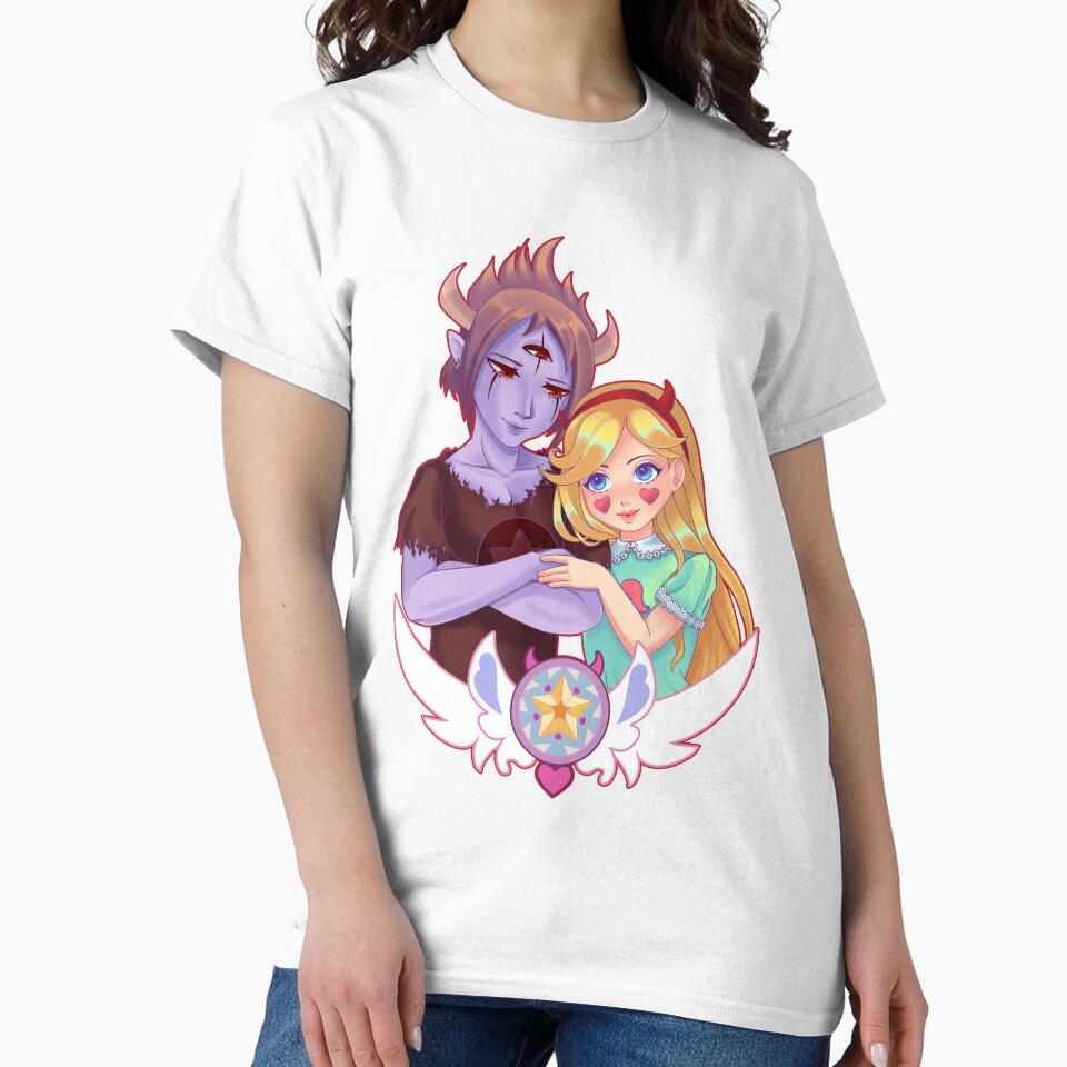 Star Vs The Forces Of Evil Tom And Star T-shirt - Image 2