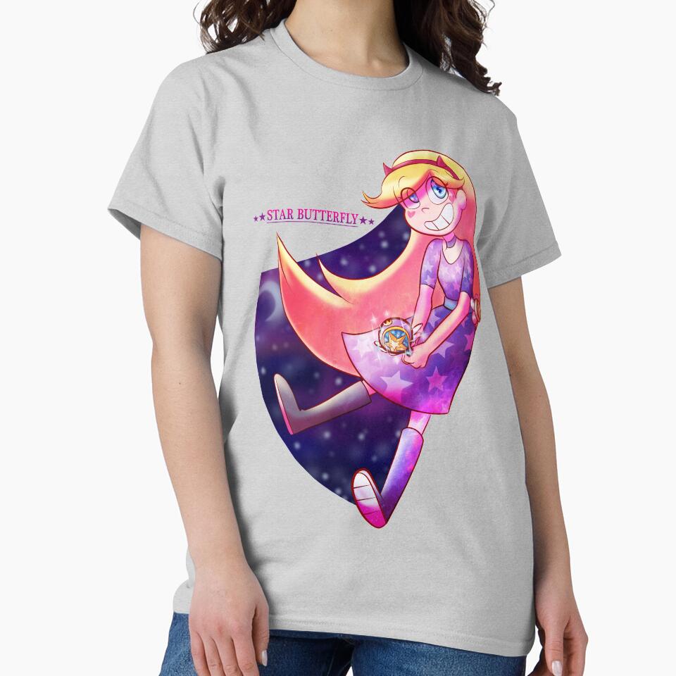 Galaxy Star Butterfly T-shirt - Image 4