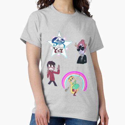 Animation Star Vs Sticker Set T-shirt