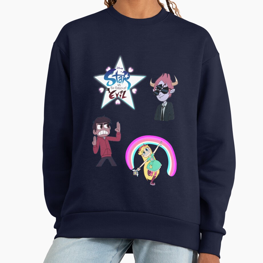 Animation Star Vs Sticker Set Sweatshirt