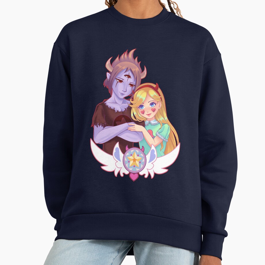 Star Vs The Forces Of Evil Tom And Star Sweatshirt - Image 5