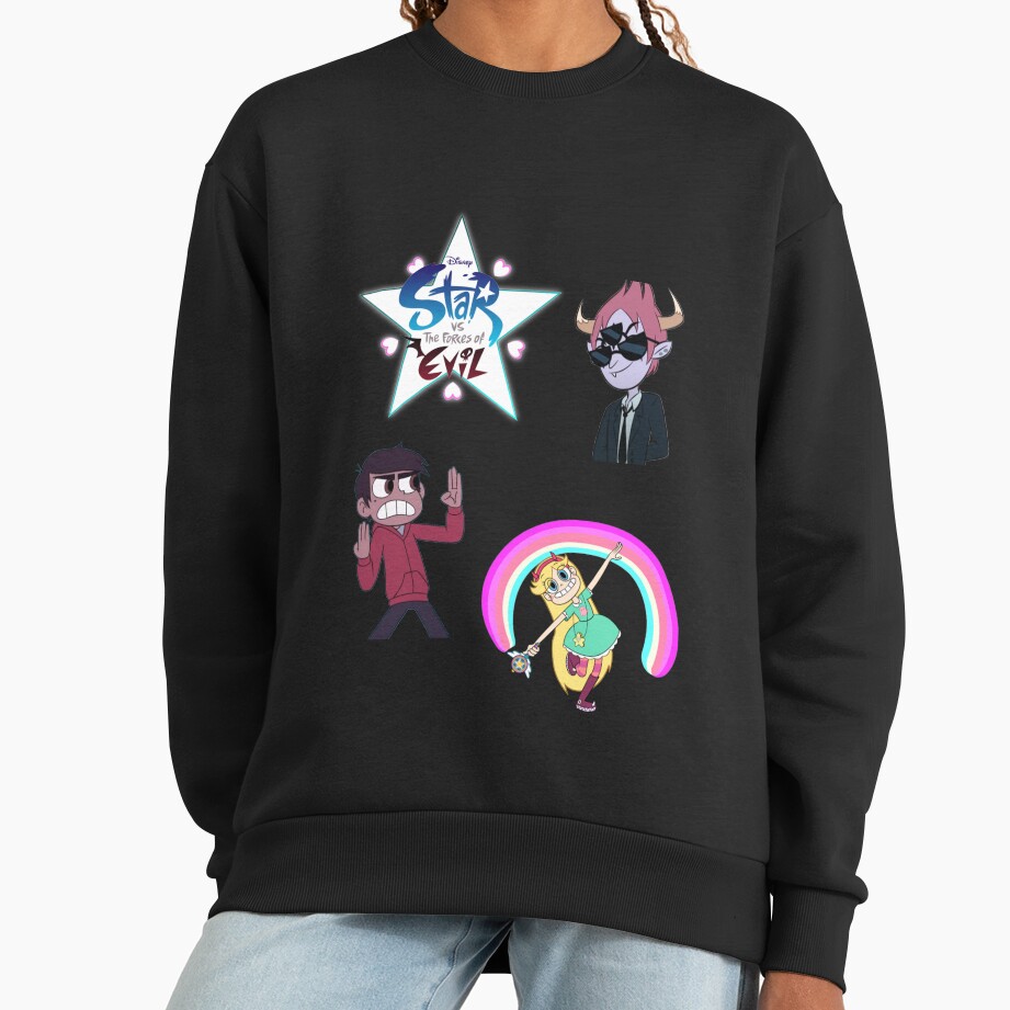 Animation Star Vs Sticker Set Sweatshirt - Image 3