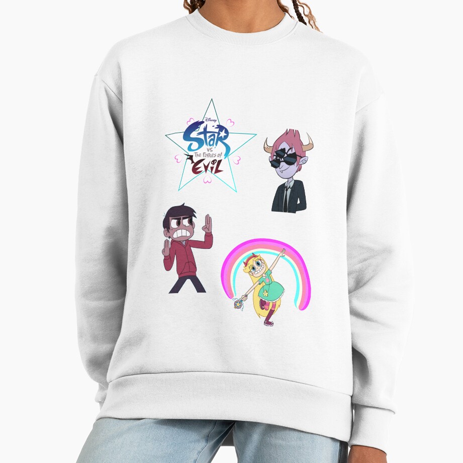Animation Star Vs Sticker Set Sweatshirt - Image 2
