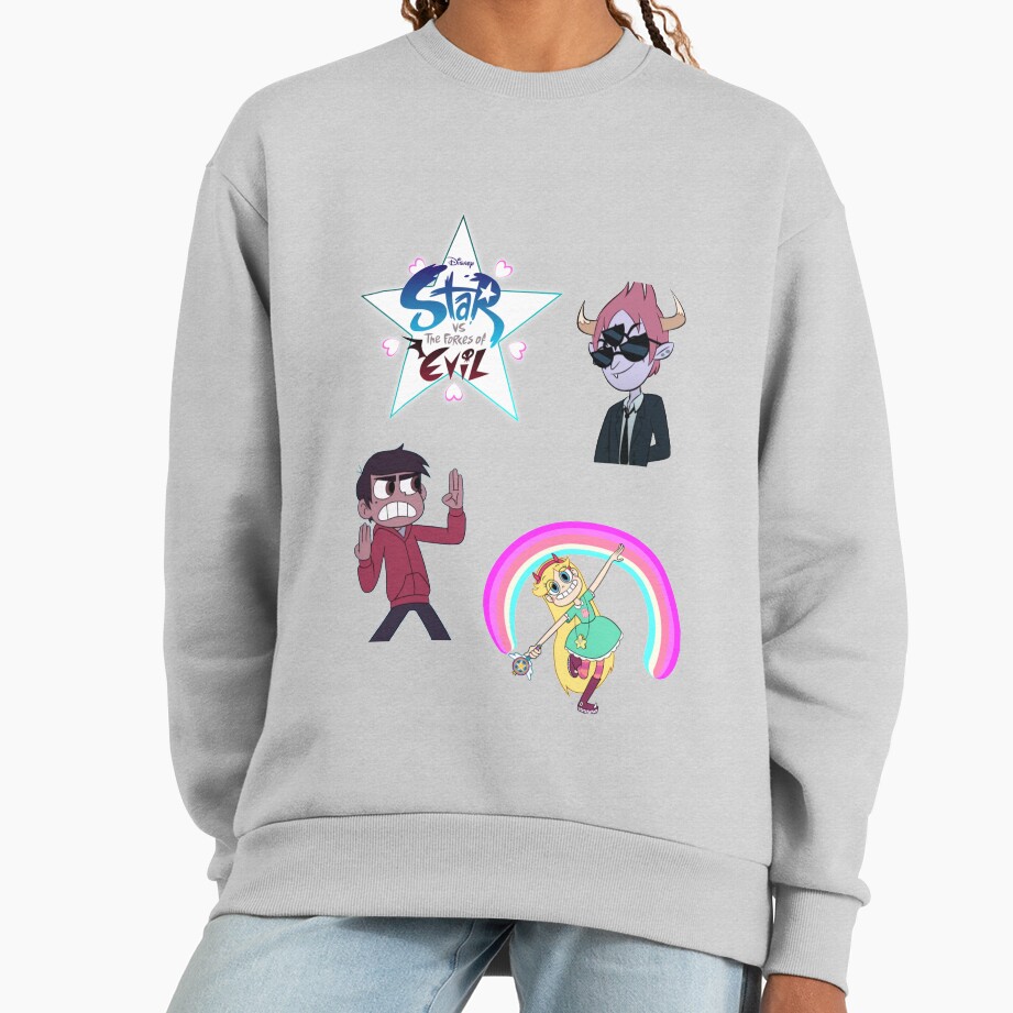 Animation Star Vs Sticker Set Sweatshirt - Image 5