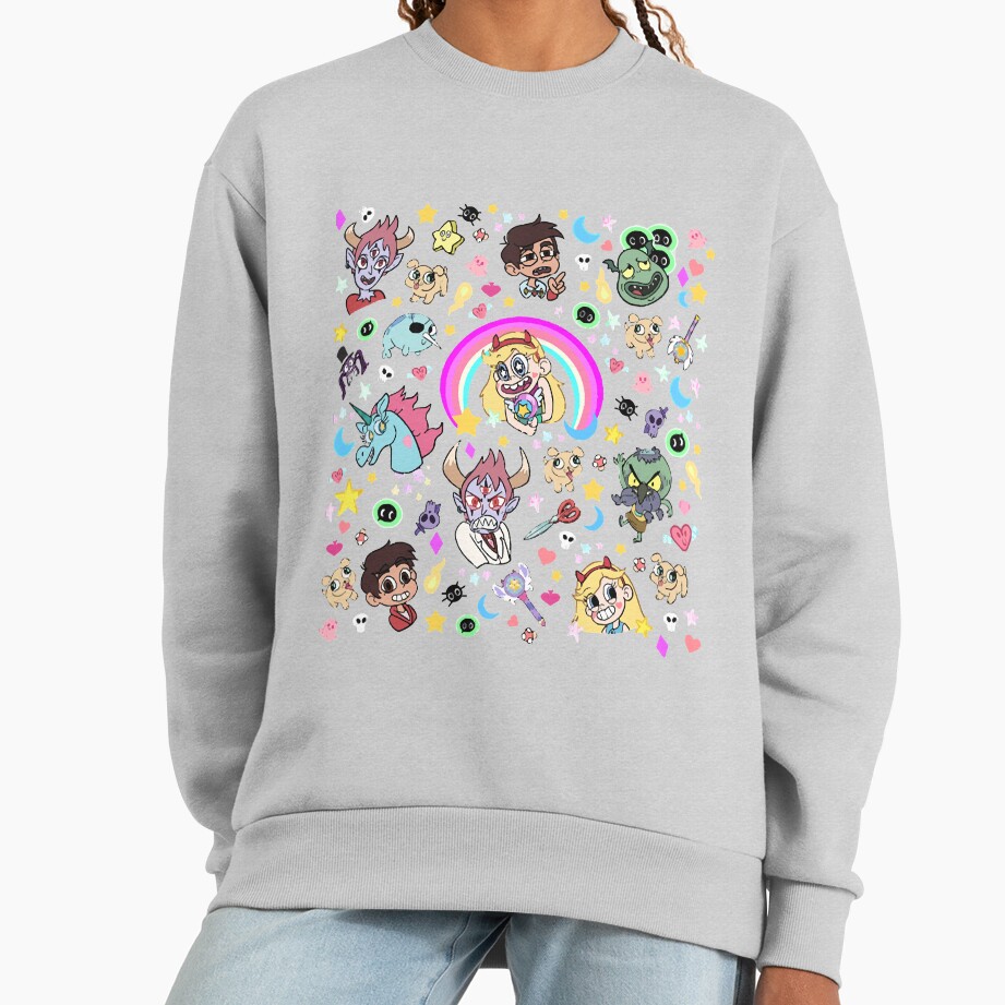 Characters The Forces Of Evil Chibi Sweatshirt - Image 4