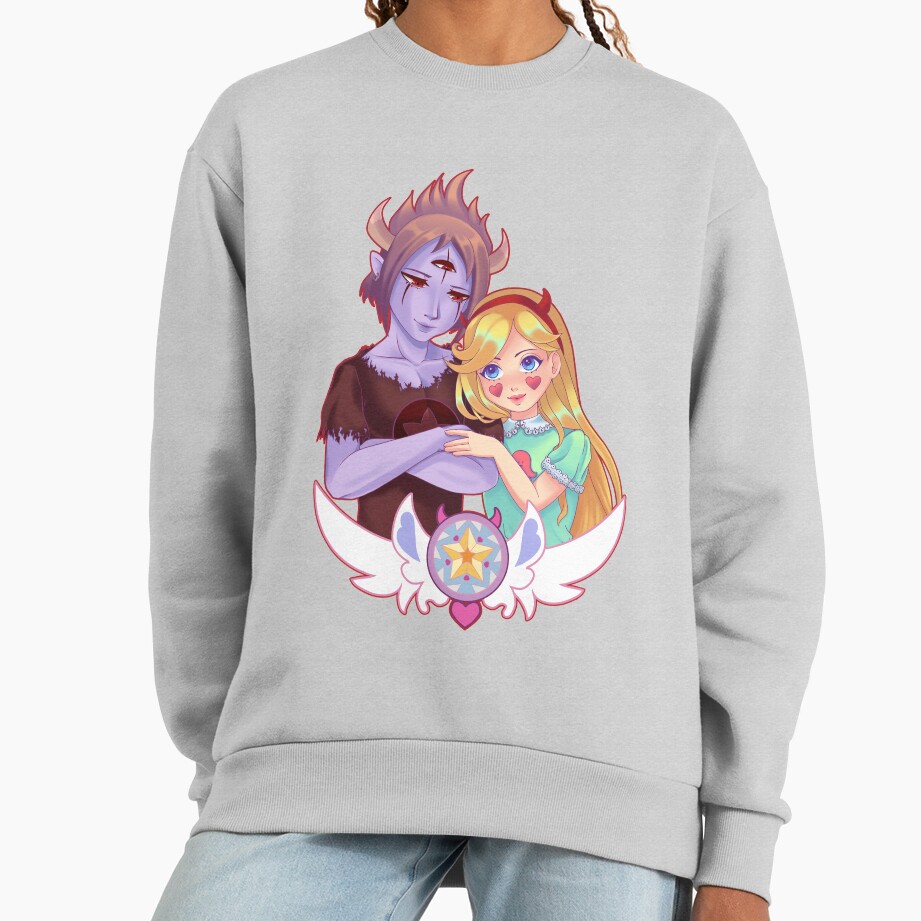 Star Vs The Forces Of Evil Tom And Star Sweatshirt - Image 4