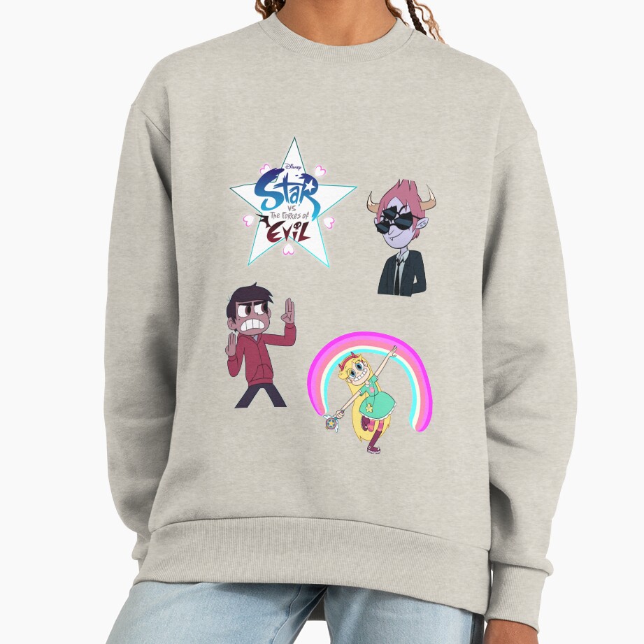 Animation Star Vs Sticker Set Sweatshirt - Image 4