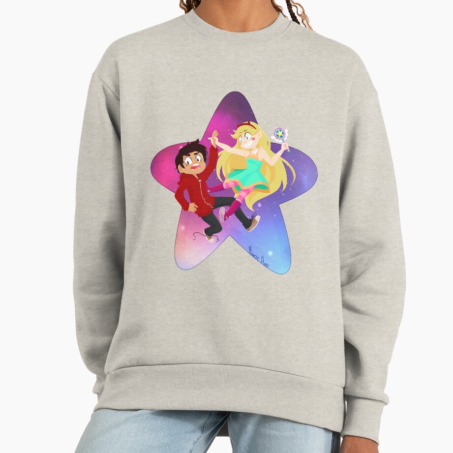 Marco And Butterfly Outer Space Sweatshirt - Image 4