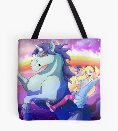 Star Vs Unicorn Tote Bag
