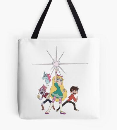 Star Vs The Forces Of Evil Group Tote Bag