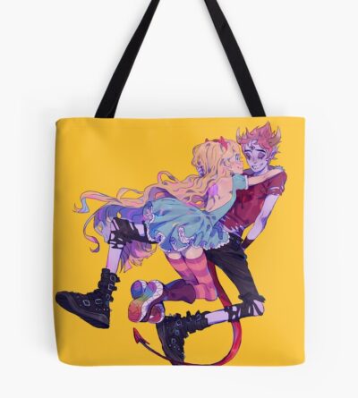 Tom Star Adorable Couple Tote Bag