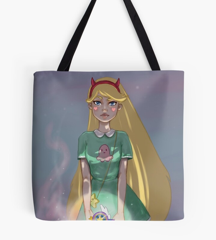 Star Butterfly Night Version Tote Bag