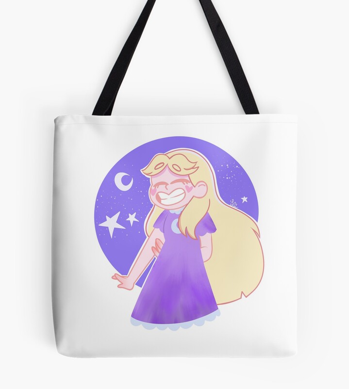 Star Vs The Forces Of Evil Pajama Star Tote Bag