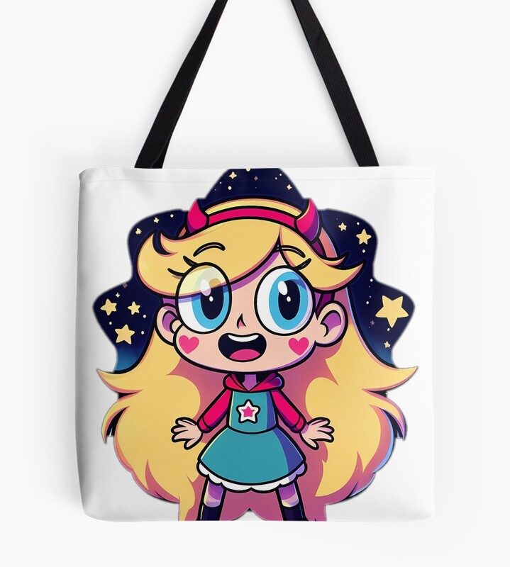 Cute Chibi Star Vs The Forces Of Evil Tote Bag