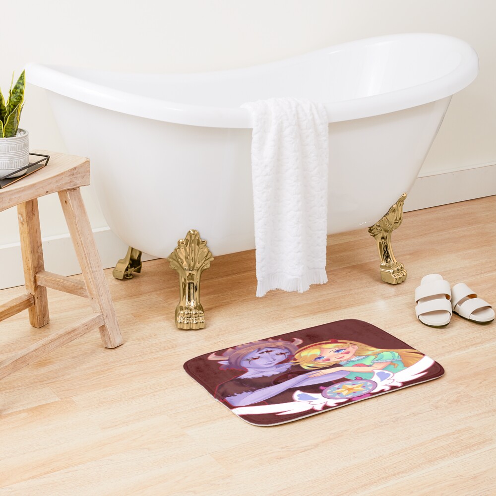 Tom Lucitor And Star Butterfly Bath Mat - Image 2