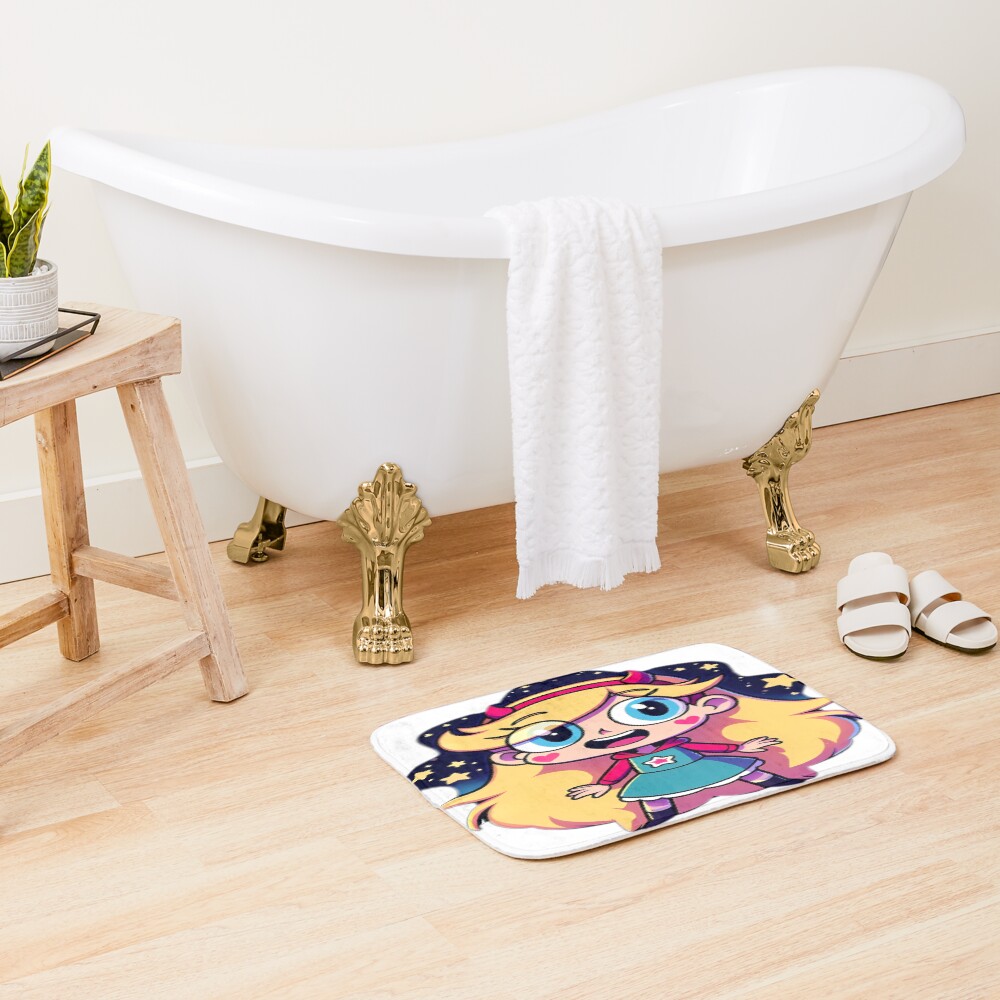 Cute Chibi Star Vs The Forces Of Evil Bath Mat - Image 2