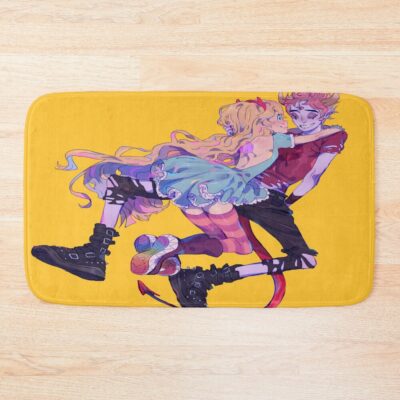 Tom Star Adorable Couple Bath Mat