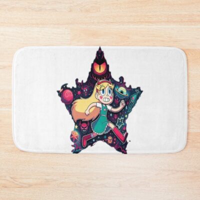 Dark Star Vs The Forces Of Evil Bath Mat