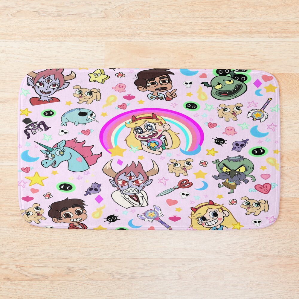 Star Vs The Forces Of Evil Blanket Bath Mat
