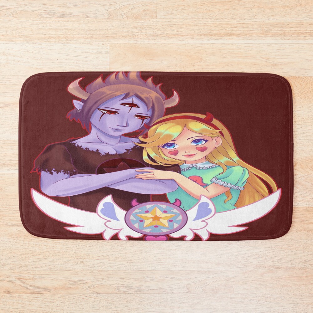 Tom Lucitor And Star Butterfly Bath Mat