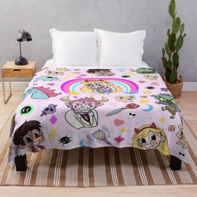Star Vs The Forces Of Evil Blanket Throw Blanket