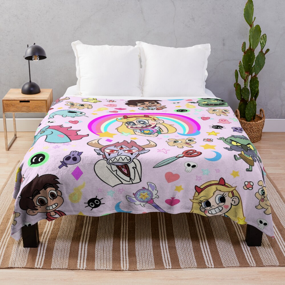 Star Vs The Forces Of Evil Blanket Throw Blanket