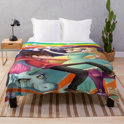 Star Vs The Forces Of Evil Magic Throw Blanket