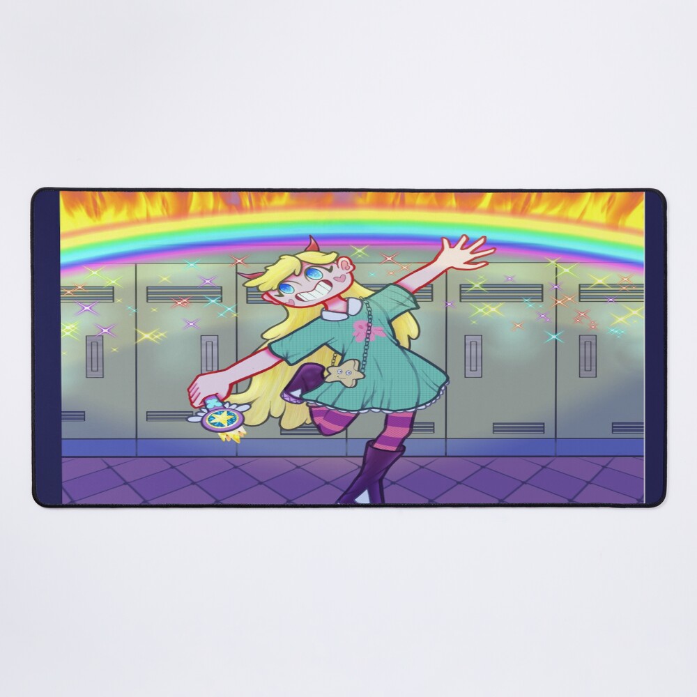 Star Vs The Forces Of Evil Fanart Mouse Pad