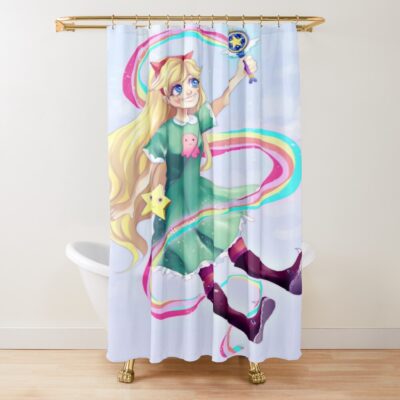 Star Butterfly Star Vs The Forces Of Evil Shower Curtain