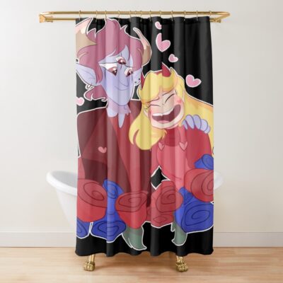Roses Tom And Star Shower Curtain