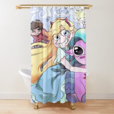 Quest Buy Star New Design Shower Curtain