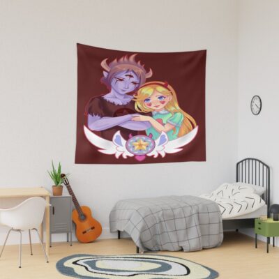 Tom Lucitor And Star Butterfly Tapestry
