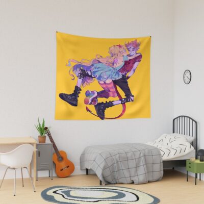Tom Star Adorable Couple Tapestry