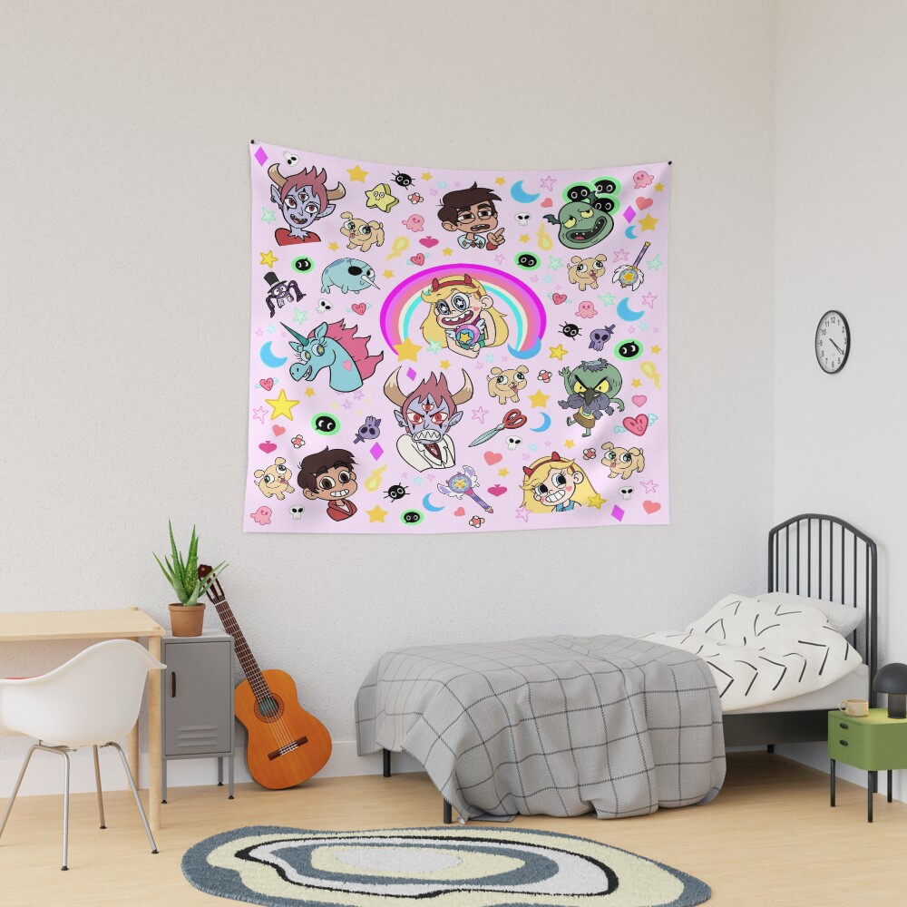 Star Vs The Forces Of Evil Blanket Tapestry