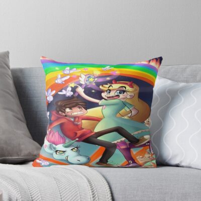 Star Vs The Forces Of Evil Magic Throw Pillow