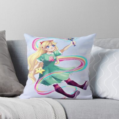 Star Butterfly Star Vs The Forces Of Evil Throw Pillow